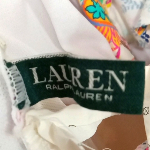 Lauren Ralph Lauren 1 piece Bathing suit Paisley - Picture 7 of 8